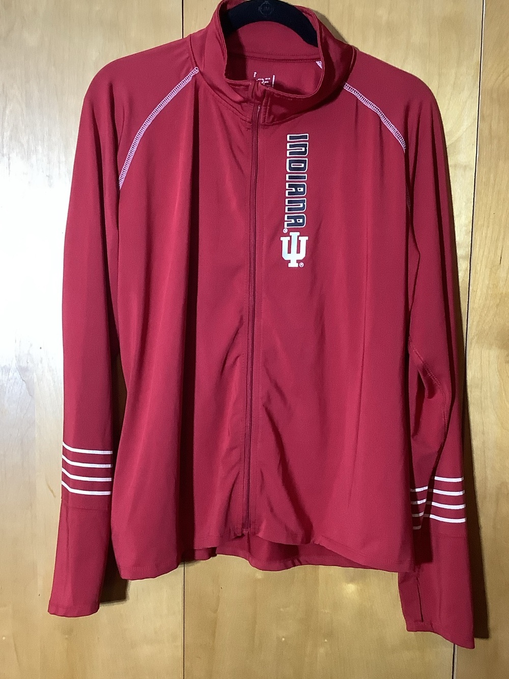ProEdge Indiana Hoosiers red full zip, size 2XL
